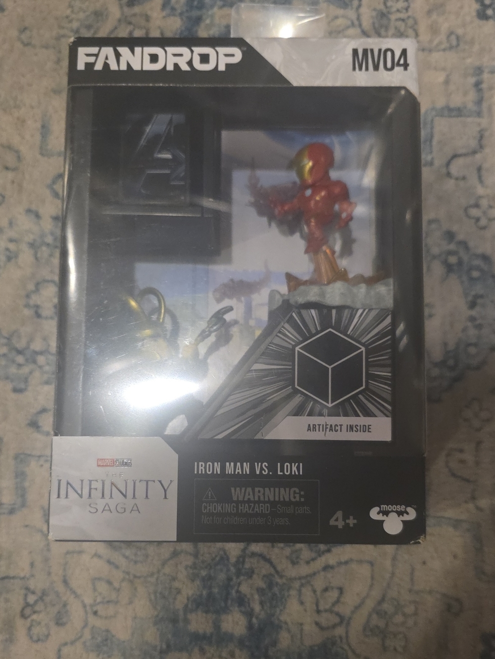 Fandrop Iron Man vs. Loki Figure Set - Red & Gold